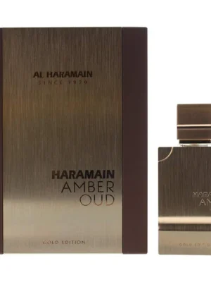 Amber Oud Gold Edition Eau de Parfum for Unisex by Al Haramain – 3.4 oz