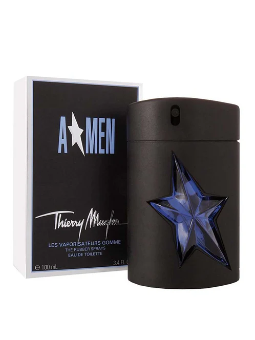 A*Men Eau De Toilette Refillable Rubber Flask Spray For Men By Theirry Mugler