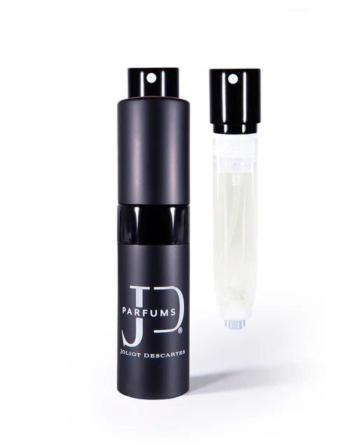 Black Travel Atomizer Unisex by Joliot Descartes