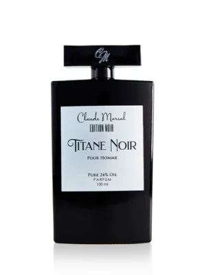 Titane Noir Parfum for Men Edition Noir by Claude Marsal